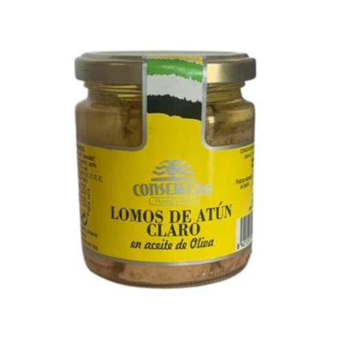Lomos de Atún Claro en Aceite de Oliva - 220g.